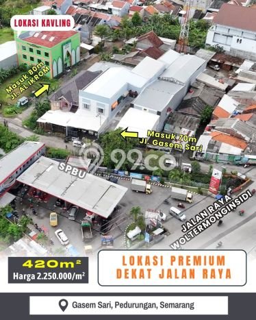 Lahan Kosong Dijual di Semarang dengan Area 420m2 Lahan Kosong Dijual di Semarang dengan Area 420m2
