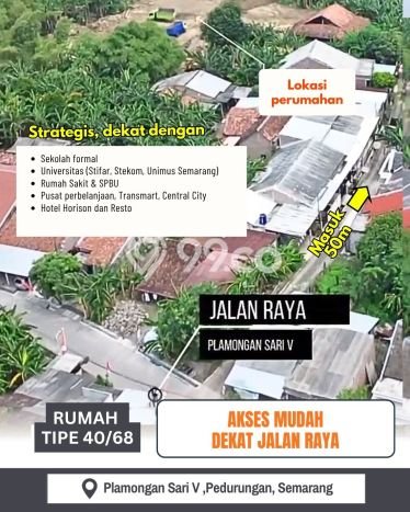 Rumah Idaman 2 KT Hemat Budget di Plamongan Semarang Rumah Idaman 2 KT Hemat Budget di Plamongan Semarang