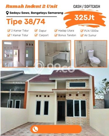 SPECIAL PRICE! Rumah Asri lokasi , LT 74m2m² LB 38m2m² SPECIAL PRICE! Rumah Asri lokasi , LT 74m2m² LB 38m2m²