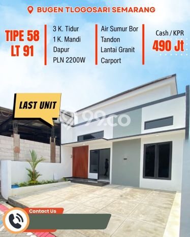 Dijual Rumah Murah di Pedurungan Semarang Harga Rp 490 Juta LT 91m2 Dijual Rumah Murah di Pedurungan Semarang Harga Rp 490 Juta LT 91m2