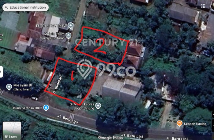 Lahan Strategis di Cibinong Bogor Disewakan dengan Luas 400m2 Lahan Strategis di Cibinong Bogor Disewakan dengan Luas 400m2