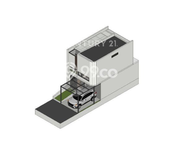 Rumah Modern 3 Kamar LT 78m2 di Cibubur Rumah Modern 3 Kamar LT 78m2 di Cibubur