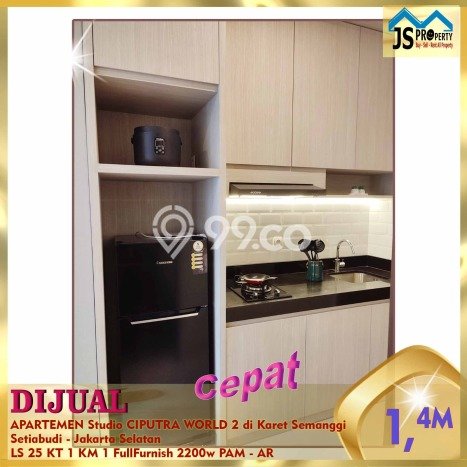BEST DEAL! Apartemen Kawasan Karet, 1 KM, Luas 25m2m² BEST DEAL! Apartemen Kawasan Karet, 1 KM, Luas 25m2m²