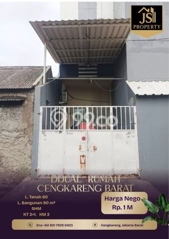 For Sale Rumah 0 Kamar Lokasi Strategis Bagus dan Strategis di Cengkareng For Sale Rumah 0 Kamar Lokasi Strategis Bagus dan Strategis di Cengkareng