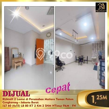 Rumah Strategis Minimalis Lb 80m2 di Cengkareng, Jakarta Barat Rumah Strategis Minimalis Lb 80m2 di Cengkareng, Jakarta Barat