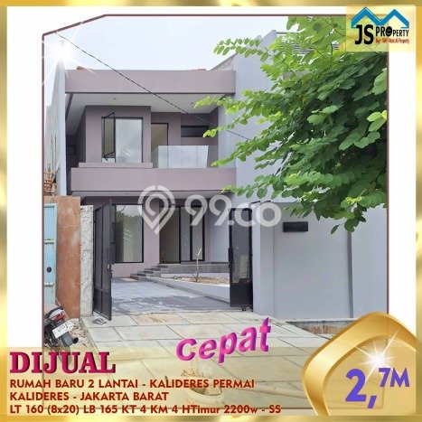 Ready to Use! Luxury House LT 160m2 Desain Elegan di Kalideres Ready to Use! Luxury House LT 160m2 Desain Elegan di Kalideres