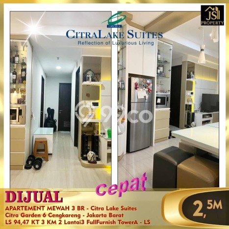 Apartemen Strategis di Cengkareng, 2 KM, Luas 94m2m², Dekat Cengkareng, Jakarta Barat, Jakarta Barat, Pemandangan Indah Apartemen Strategis di Cengkareng, 2 KM, Luas 94m2m², Dekat Cengkareng, Jakarta Barat, Jakarta Barat, Pemandangan Indah