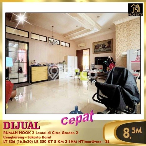 Hunian Eksklusif Dijual LT 336m2 di Cengkareng, Jakarta Barat Hunian Eksklusif Dijual LT 336m2 di Cengkareng, Jakarta Barat