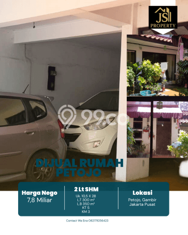 Dijual Hunian Mewah dengan Fasilitas Sekitar Lengkap di Gambir, Jakarta Pusat Dijual Hunian Mewah dengan Fasilitas Sekitar Lengkap di Gambir, Jakarta Pusat