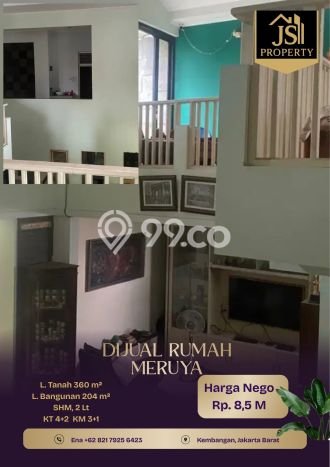 Dijual Rumah Premium dengan Fasilitas Sekitar Komplit di Kembangan, Jakarta Barat Dijual Rumah Premium dengan Fasilitas Sekitar Komplit di Kembangan, Jakarta Barat