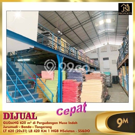 Lokasi Strategis! Dijual Gudang Bisnis di Benda, Tangerang Kondisi Baik Lokasi Strategis! Dijual Gudang Bisnis di Benda, Tangerang Kondisi Baik