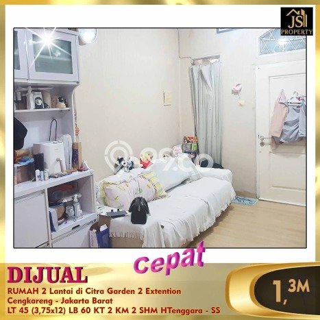 Rumah Modern Cantik 2 KT Siap Huni di Cengkareng Rumah Modern Cantik 2 KT Siap Huni di Cengkareng