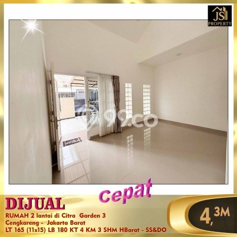 Siap Huni Hunian Elit 3 Kamar di Cengkareng Dekat ke Mana Saja Siap Huni Hunian Elit 3 Kamar di Cengkareng Dekat ke Mana Saja