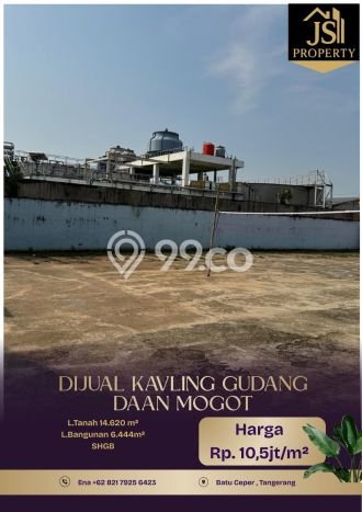 Lahan Investasi Lokasi Cengkareng Jakarta Barat - Lahan Investasi Lokasi Cengkareng Jakarta Barat -