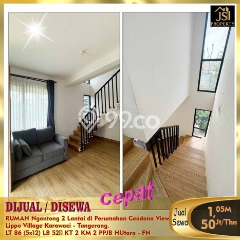 Rumah Minimalis 2 KT di Lippo Karawaci Tangerang Semi Furnished Rumah Minimalis 2 KT di Lippo Karawaci Tangerang Semi Furnished