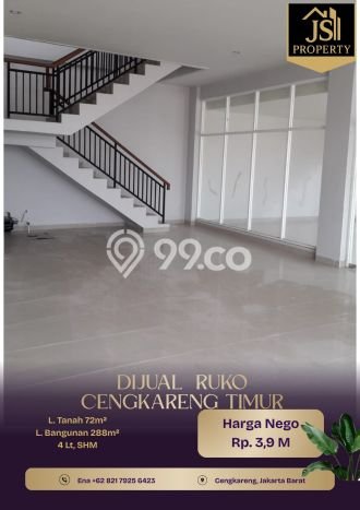 Unit Ruko Strategis di Cengkareng, Jakarta Barat Potensi Cuan Besar Unit Ruko Strategis di Cengkareng, Jakarta Barat Potensi Cuan Besar