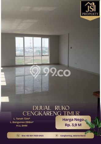 Unit Ruko Strategis di Cengkareng, Jakarta Barat Potensi Cuan Besar Unit Ruko Strategis di Cengkareng, Jakarta Barat Potensi Cuan Besar