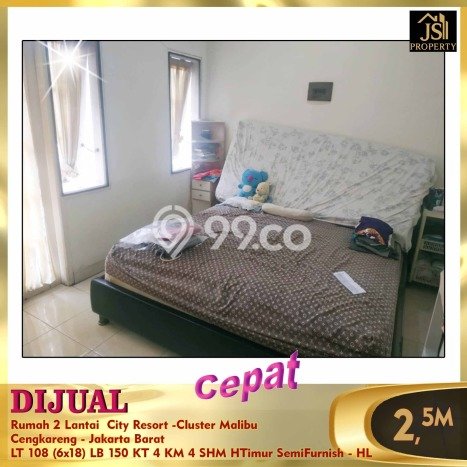 Jual Rumah Favorit Siap Huni LB 150m2 di Cengkareng, Jakarta Barat Jual Rumah Favorit Siap Huni LB 150m2 di Cengkareng, Jakarta Barat