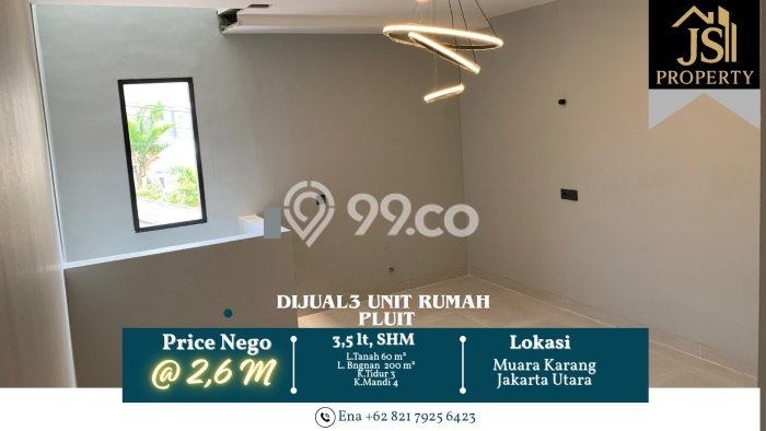Dijual Rumah Elit Exclusive di Penjaringan, Jakarta Utara Dijual Rumah Elit Exclusive di Penjaringan, Jakarta Utara