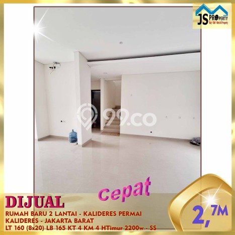 Ready to Use! Luxury House LT 160m2 Desain Elegan di Kalideres Ready to Use! Luxury House LT 160m2 Desain Elegan di Kalideres
