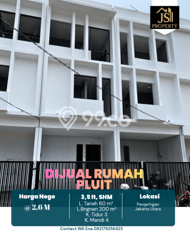 Dijual Rumah Elit Exclusive di Penjaringan, Jakarta Utara Dijual Rumah Elit Exclusive di Penjaringan, Jakarta Utara