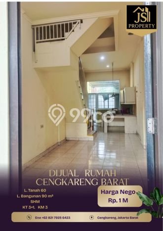 For Sale Rumah 0 Kamar Lokasi Strategis Bagus dan Strategis di Cengkareng For Sale Rumah 0 Kamar Lokasi Strategis Bagus dan Strategis di Cengkareng