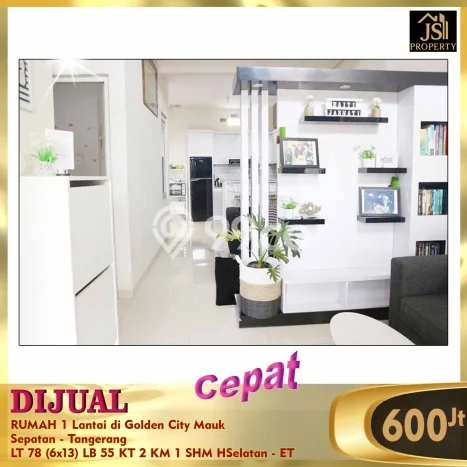 Rumah Modern Minimalis 2 KT Bisa Langsung Pindah di Sepatan Rumah Modern Minimalis 2 KT Bisa Langsung Pindah di Sepatan