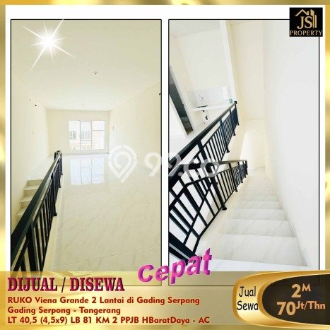 Ruko Bagus Dijual LB 81m2 Lokasi Strategis Tangerang Area Cocok untuk Bisnis Ruko Bagus Dijual LB 81m2 Lokasi Strategis Tangerang Area Cocok untuk Bisnis