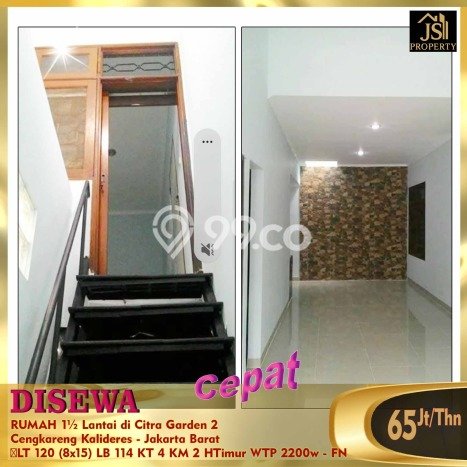 RARE UNIT! Rumah kawasan Cengkareng, 3 KT, Pemandangan Indah, LT 120m2m² LB 114m2m² RARE UNIT! Rumah kawasan Cengkareng, 3 KT, Pemandangan Indah, LT 120m2m² LB 114m2m²