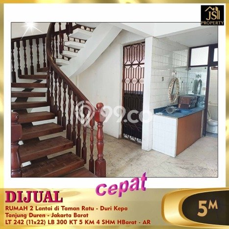 Siap Huni Hunian Elit 4 Kamar di Kebon Jeruk Dekat ke Mana Saja Siap Huni Hunian Elit 4 Kamar di Kebon Jeruk Dekat ke Mana Saja