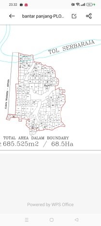 Kavling Tanah di Tigaraksa Dijual Luas 17000m2 Legalitas SHM Kavling Tanah di Tigaraksa Dijual Luas 17000m2 Legalitas SHM