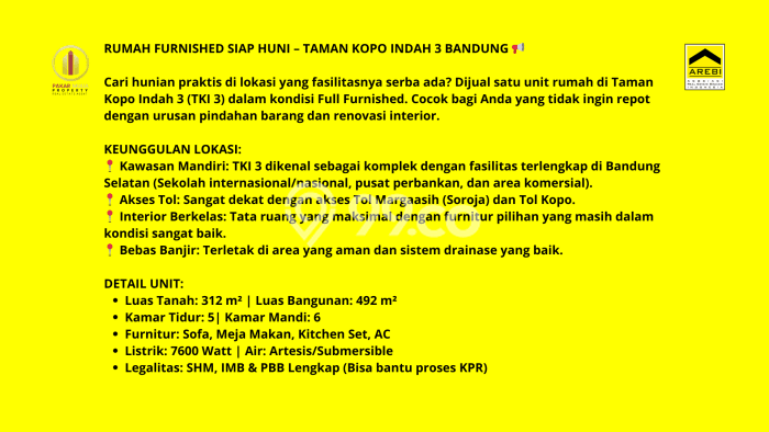 Hunian Super Elit dengan Akses Paling Strategis di Taman Kopo Indah, Bandung Hunian Super Elit dengan Akses Paling Strategis di Taman Kopo Indah, Bandung