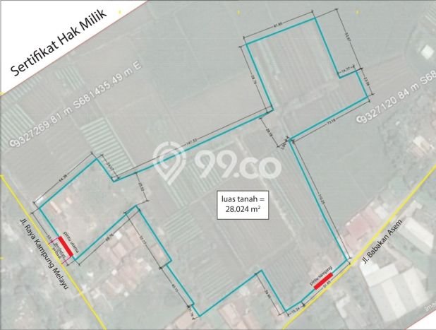 Tanah Kavling Dijual di Tangerang dengan Spesifikasi 28000m2 Tanah Kavling Dijual di Tangerang dengan Spesifikasi 28000m2