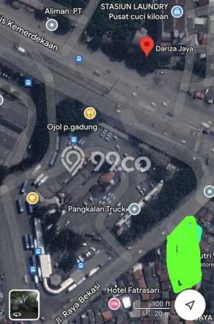 Lahan untuk Dijual Lokasi Pulo Gadung, Jakarta Timur Luas 1600m2 - Lahan untuk Dijual Lokasi Pulo Gadung, Jakarta Timur Luas 1600m2 -