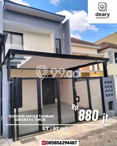 Rumah Minimalis 3 KT LT 97m2 di Gununganyar Rumah Minimalis 3 KT LT 97m2 di Gununganyar