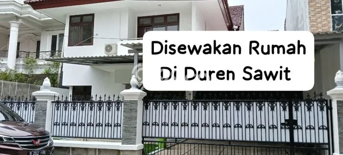 Disewakan Rumah Konsep Minimalis di Duren Sawit Jakarta Timur dengan 5 KT Disewakan Rumah Konsep Minimalis di Duren Sawit Jakarta Timur dengan 5 KT
