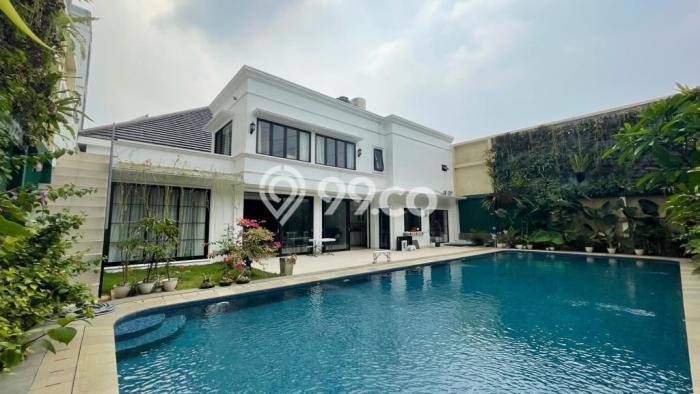 For Sale! Luxury House LT 750m2 Desain Elegan di Kemang For Sale! Luxury House LT 750m2 Desain Elegan di Kemang