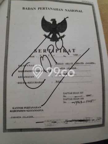Dijual Tanah 366m2 di Antasari, Jakarta Selatan Dijual Tanah 366m2 di Antasari, Jakarta Selatan