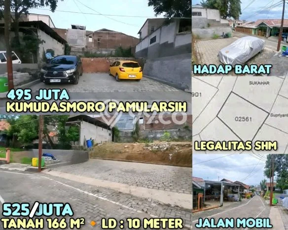 Tanah Dijual Area Strategis di Pamularsih Semarang 166m2 Tanah Dijual Area Strategis di Pamularsih Semarang 166m2