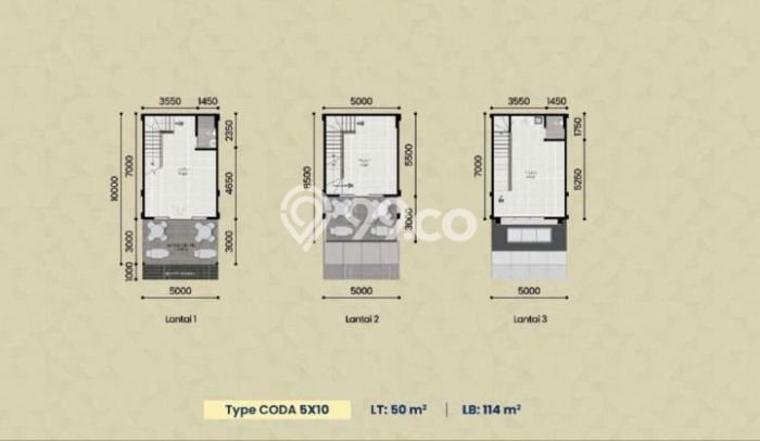 Dijual! Ruko di Gading Serpong Tangerang LT 50m2 / LB 144m2 Kawasan Bisnis Dijual! Ruko di Gading Serpong Tangerang LT 50m2 / LB 144m2 Kawasan Bisnis