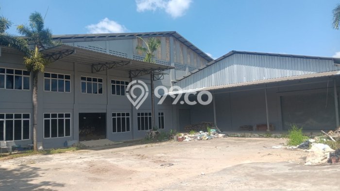 Untuk Dijual Gudang di Tangerang Tangerang LT 7888m2 / LB 6000m2 Untuk Dijual Gudang di Tangerang Tangerang LT 7888m2 / LB 6000m2