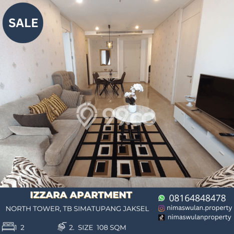 Dijual Segera Apartemen Eksklusif 2 Kamar di Cilandak, Jakarta Selatan Dijual Segera Apartemen Eksklusif 2 Kamar di Cilandak, Jakarta Selatan