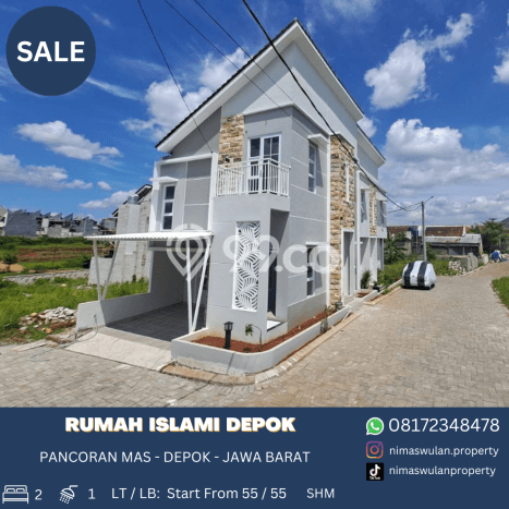 Hunian Cantik Minimalis Lb 55m2 di Pancoran Mas, Depok Hunian Cantik Minimalis Lb 55m2 di Pancoran Mas, Depok