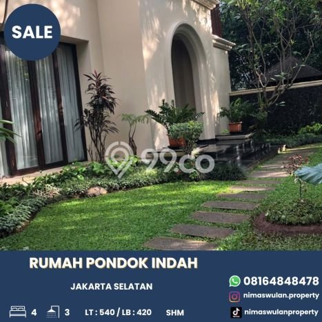 Siap Huni Hunian Elit 4 Kamar di Cilandak Dekat ke Mana Pun Siap Huni Hunian Elit 4 Kamar di Cilandak Dekat ke Mana Pun