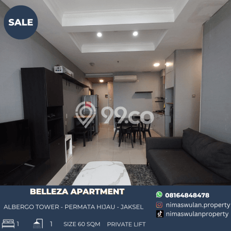 Untuk Dijual Apartemen di Kebayoran Lama, Jakarta Selatan Punya 1 Kamar Tidur Untuk Dijual Apartemen di Kebayoran Lama, Jakarta Selatan Punya 1 Kamar Tidur