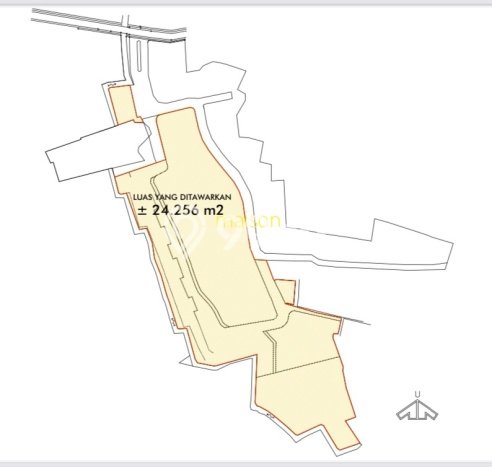 Dijual Tanah di Jakarta Selatan, Luas 24256m2 - Dijual Tanah di Jakarta Selatan, Luas 24256m2 -