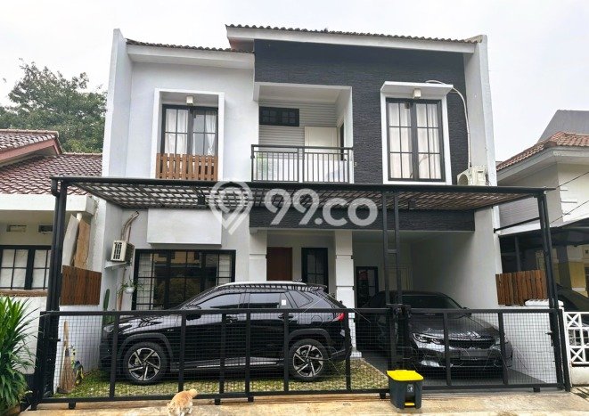 Rumah Modern 4 KT LT 96m2 di Sektor 9-Bintaro Rumah Modern 4 KT LT 96m2 di Sektor 9-Bintaro
