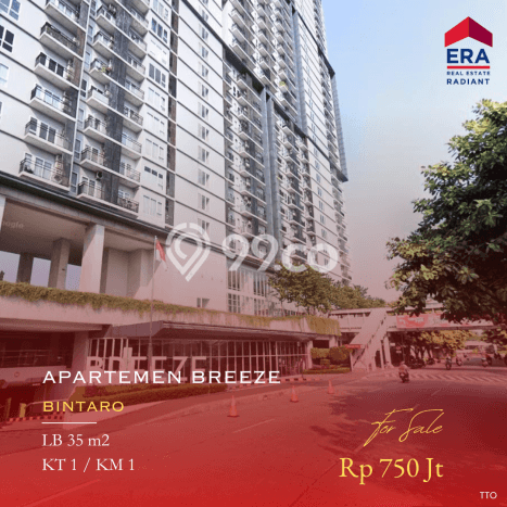 Hunian Apartemen Ideal untuk Dijual di Tangerang Selatan dengan 1 Kamar Hunian Apartemen Ideal untuk Dijual di Tangerang Selatan dengan 1 Kamar