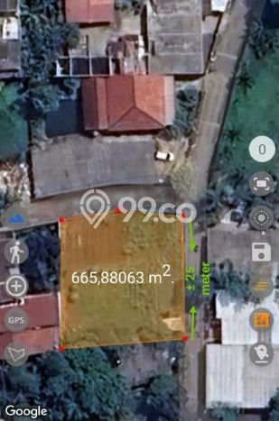 Tanah Komersial Dijual di Pamulang Tangerang Selatan 665m2 Tanah Komersial Dijual di Pamulang Tangerang Selatan 665m2