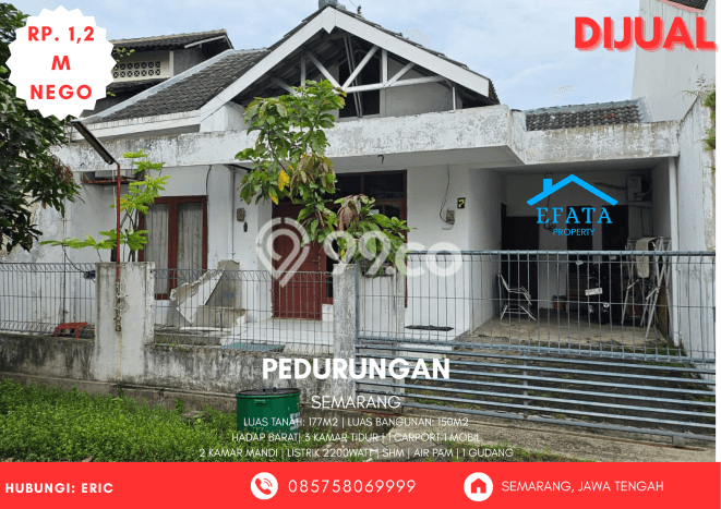 Hunian Cantik Minimalis Lb 150m2 di Pedurungan, Semarang Hunian Cantik Minimalis Lb 150m2 di Pedurungan, Semarang
